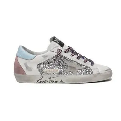 Golden Goose Super-Star 'Blue Pink Glitter' (Women)