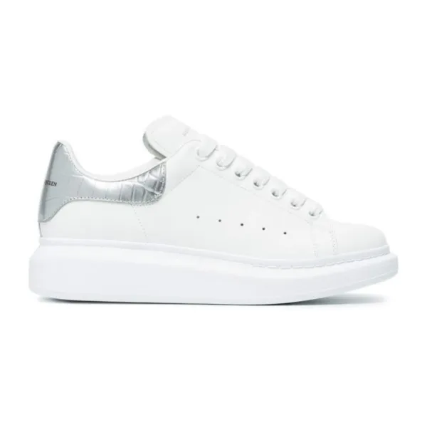 Alexander McQueen Oversized Sneaker 'White Sliver'