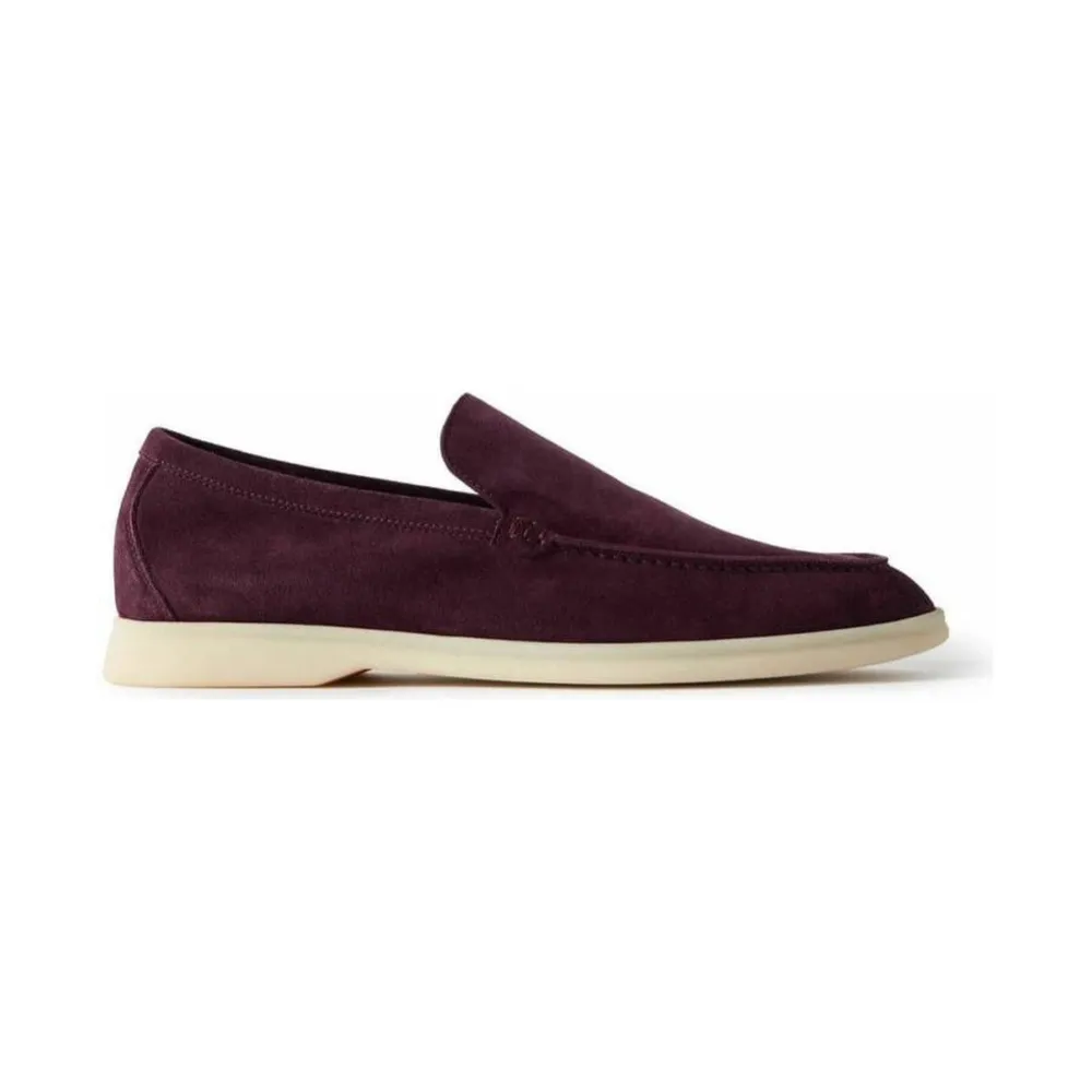 Loro Piana Summer Walk 'Burgundy Suede' (Men)